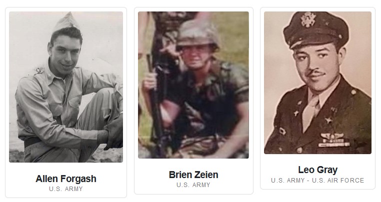 Pic of three veterans