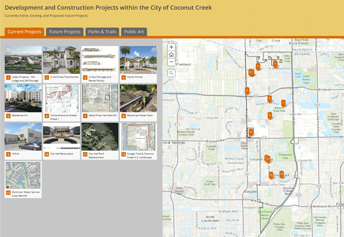Coconut Creek Current Projects