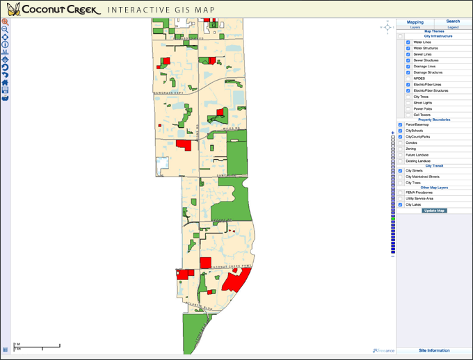 Interactive GIS Map