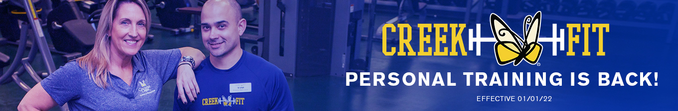 Creek Fit Polar Personal Training banner copy