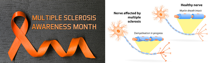 MS Awareness Month Multiple Sclerosis Graphic