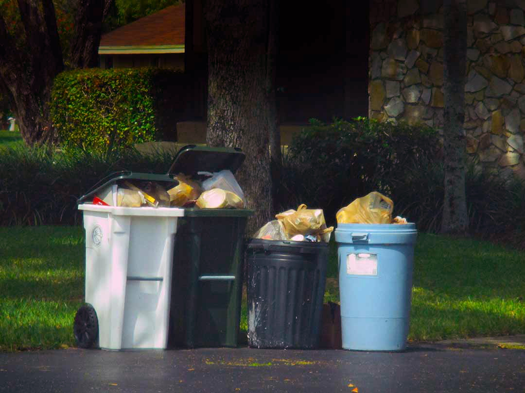Garbage Carts Improper Placement Garbage Carts Improper Placement
